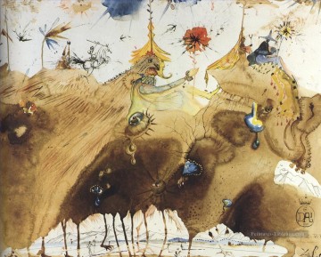 The Mountains of Cape Creus on the March Salvador Dali Oil Paintings
